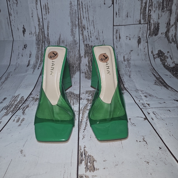 Liliana Shoes - Liliana Green Women's Heels